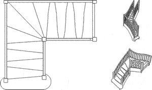 Treppenform Beispiel 8