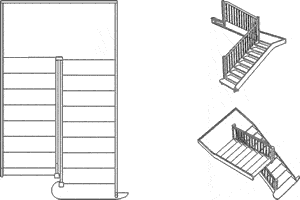 Treppenform Beispiel 6