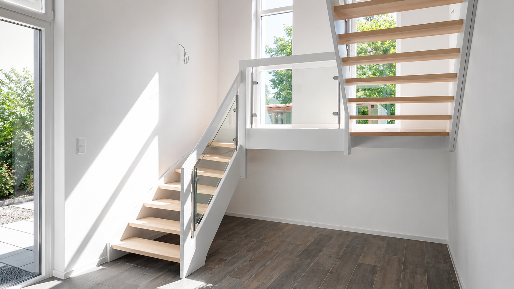 Ahorn Treppe aus Polen Beispiel 2