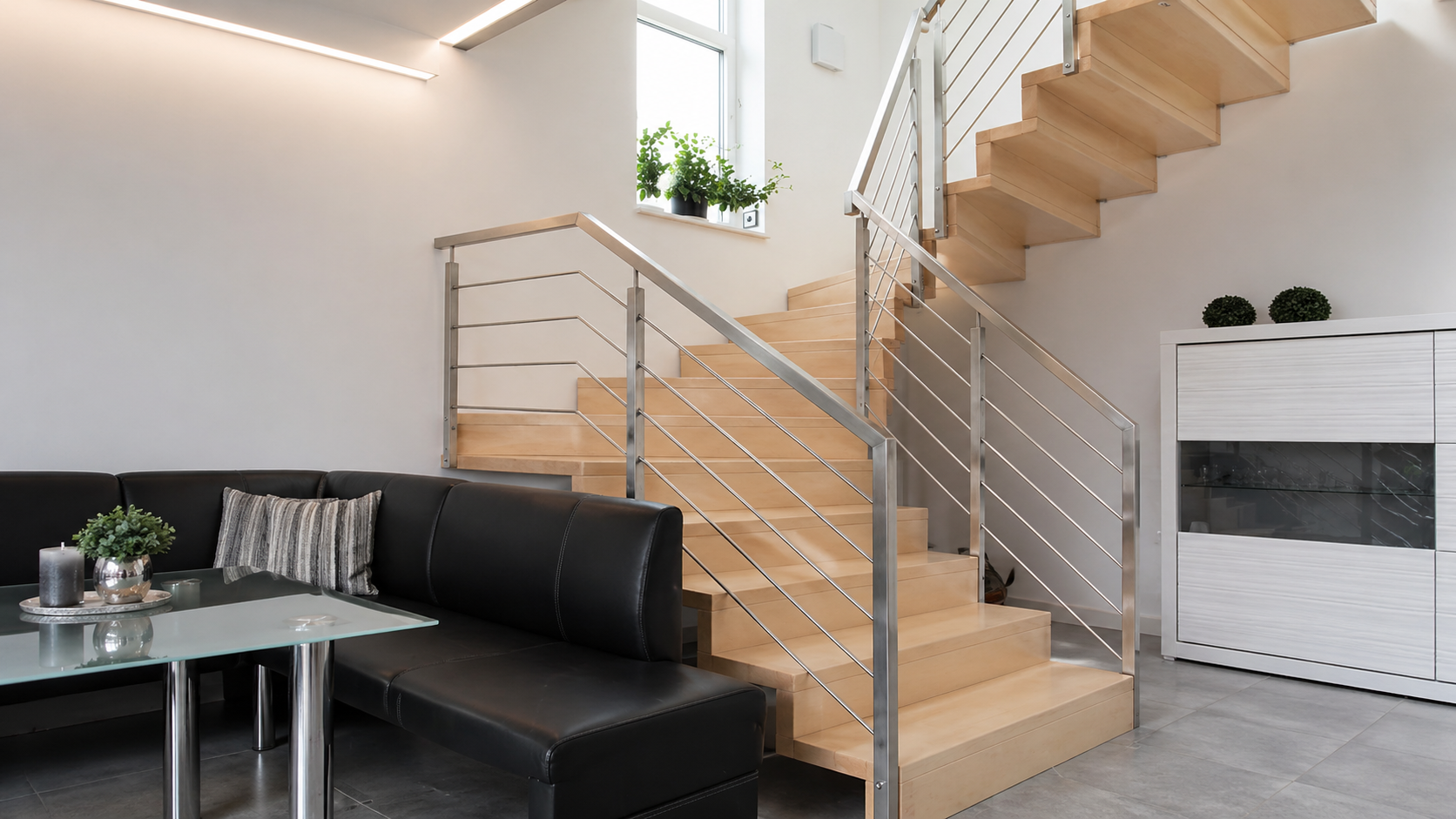 Ahorn Treppe aus Polen