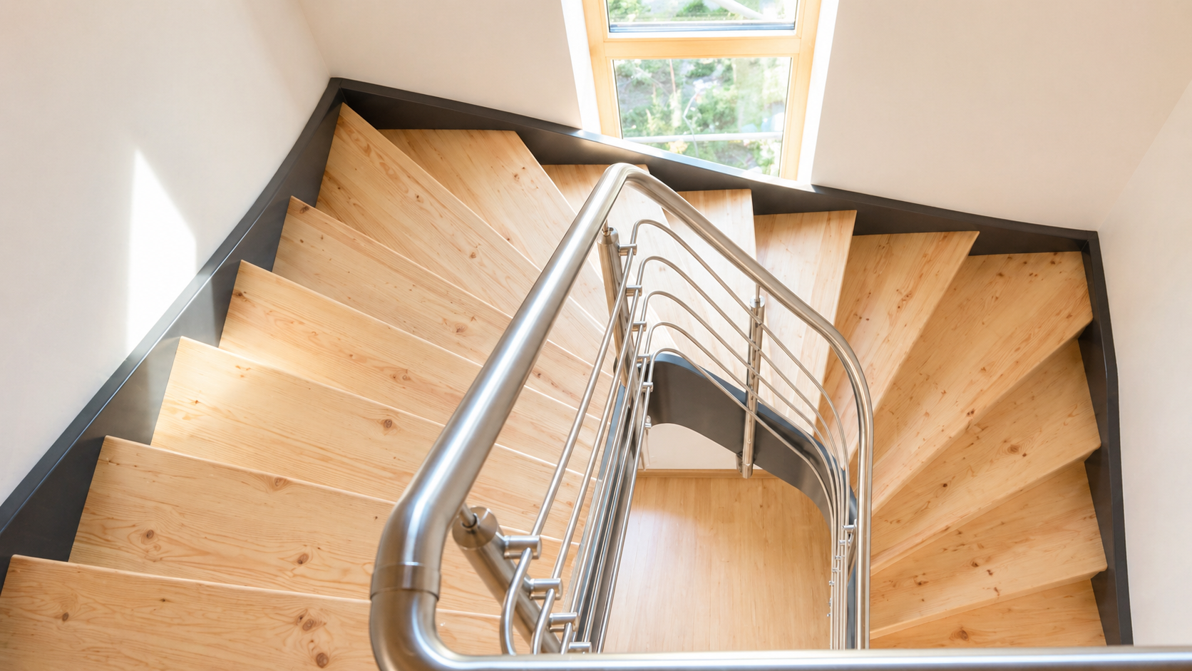 Kieferntreppe aus Polen Beispiel 3