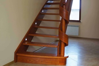 Treppen aus Polen eiche