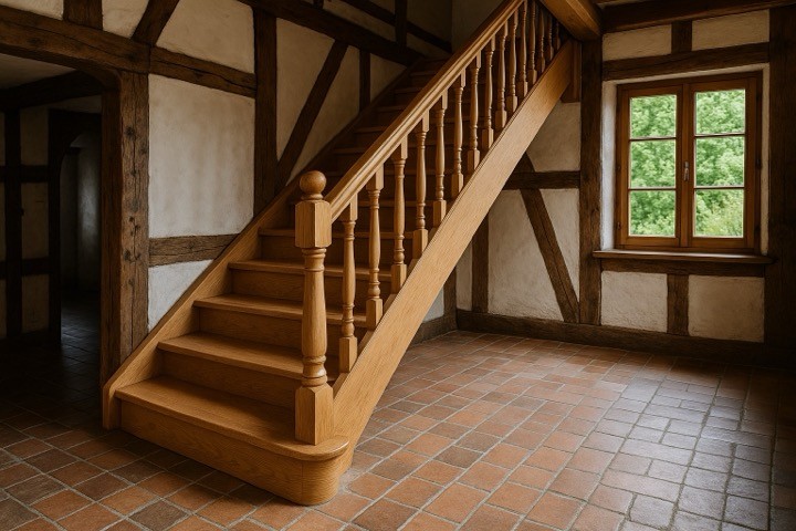 Die perfekte Treppe aus Polen fürs Fachwerkhaus – Qualität trifft Maßarbeit