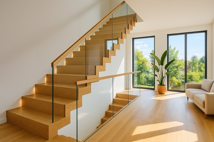 Tradition trifft Design: Polnische Holztreppen erobern moderne Wohnwelten
