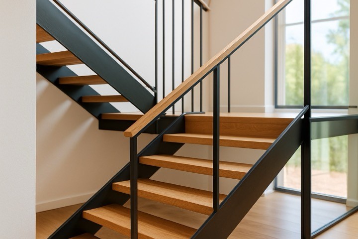 Treppen aus Polen: Wie Holz und Stahl zu einem modernen Designstatement verschmelzen